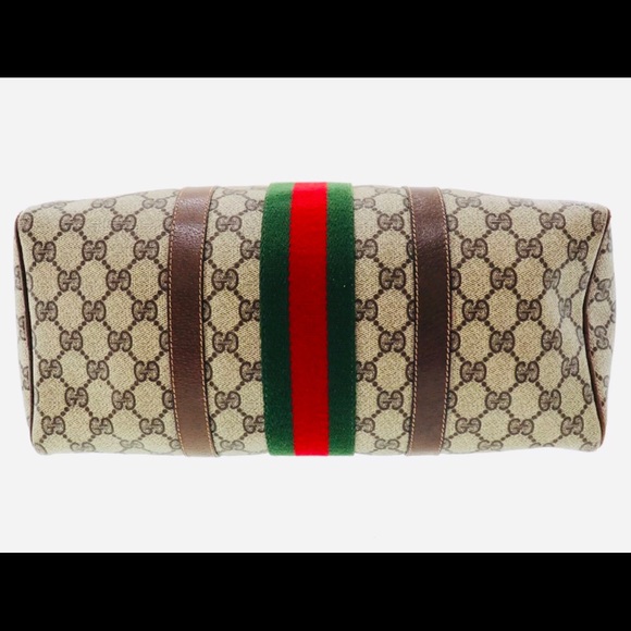 Auth Gucci Webbie Duffel Boston Tote MUST HAVE! - Picture 4 of 8